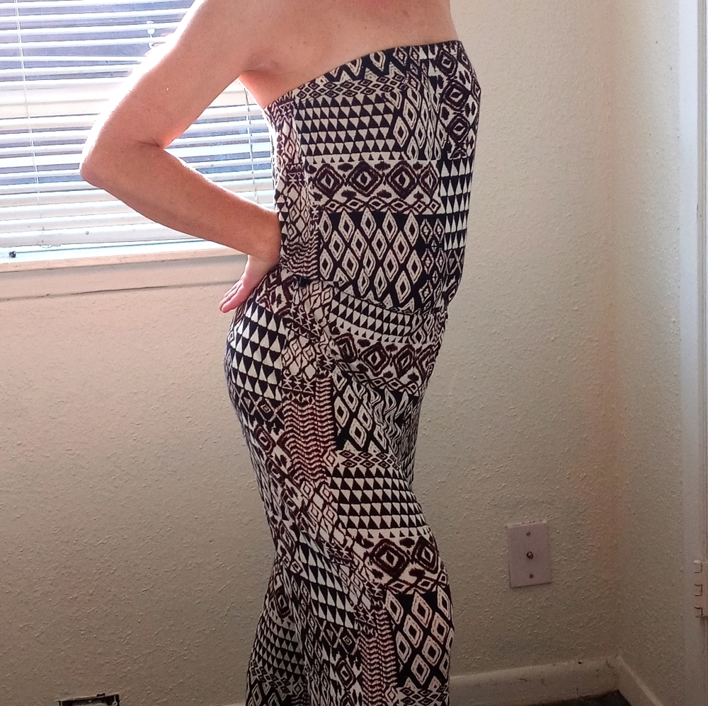One piece pants suit